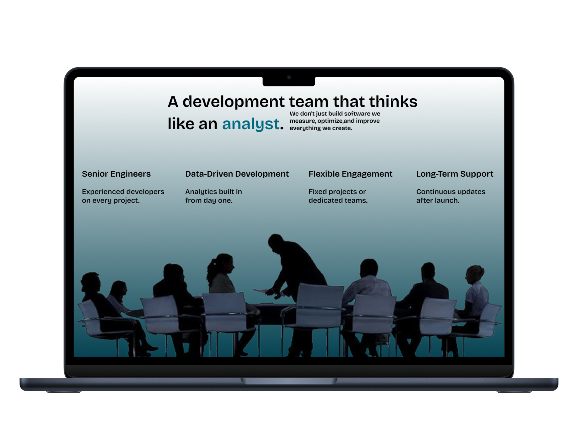 A development team that thinks like an analyst